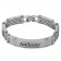 Stainless Steel Brushed Finish Personalized Bracelet (11x52mm)